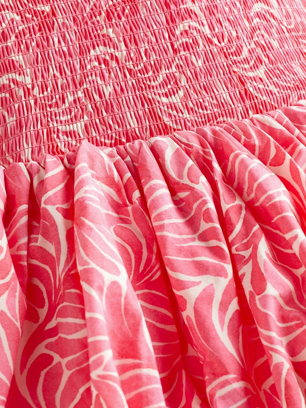 H&M Pink Patterned Mini Dress - Picture 3 of 7